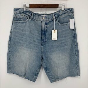 Good American Women's Good Standard Bermuda Shorts Plus Size 16 NEW WITH TAGS